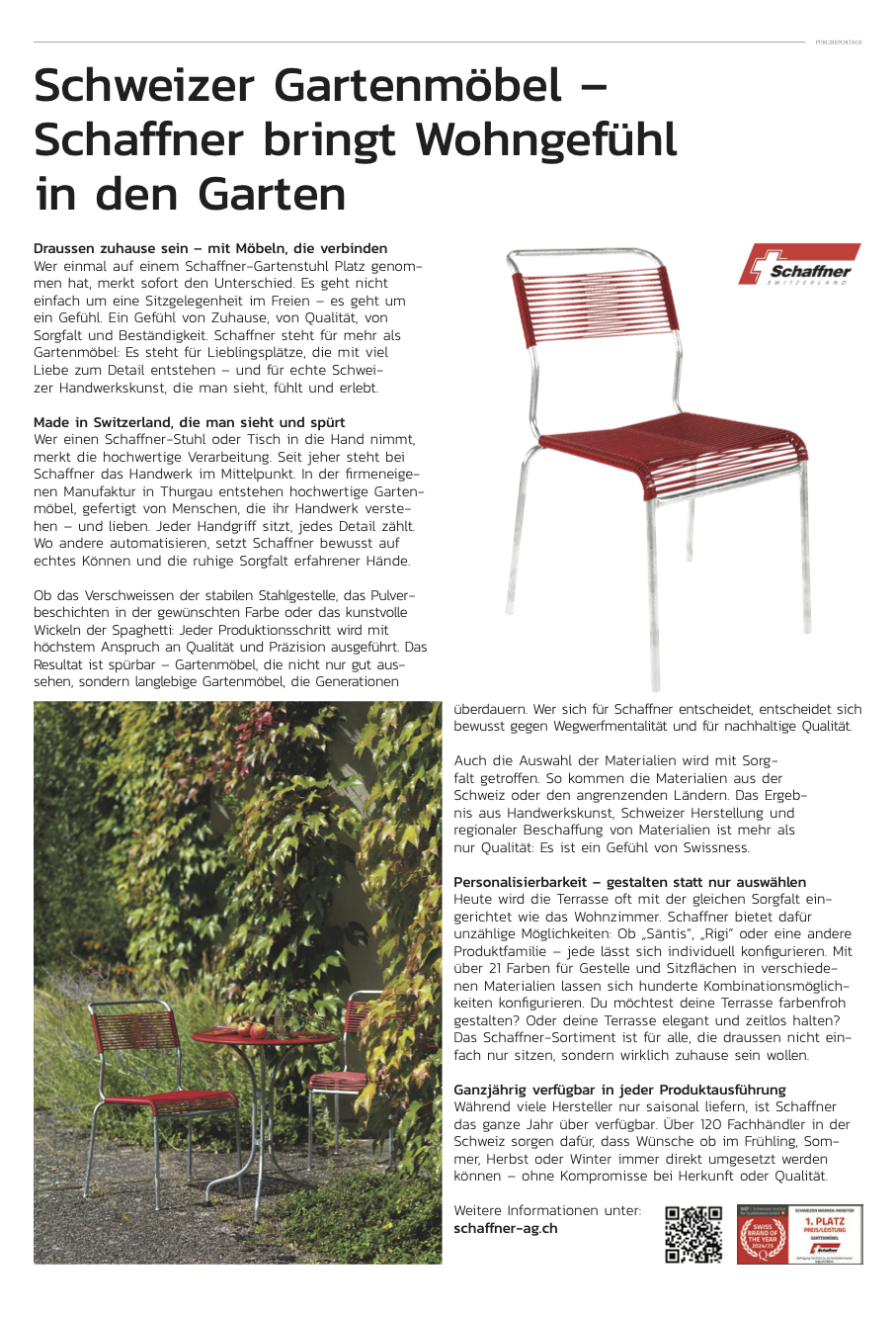 Schaffner im Tages-Anzeiger