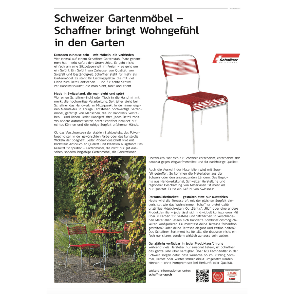 Schaffner im Tages-Anzeiger